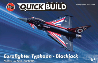 Quick Build letadlo - Eurofighter Typhoon (Blackjack)